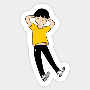 Carefree Sticker